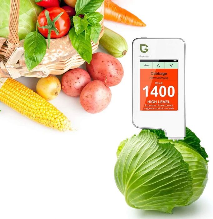 Tester digital de nitrați pt siguranța alimentară GREENTEST,sigilat