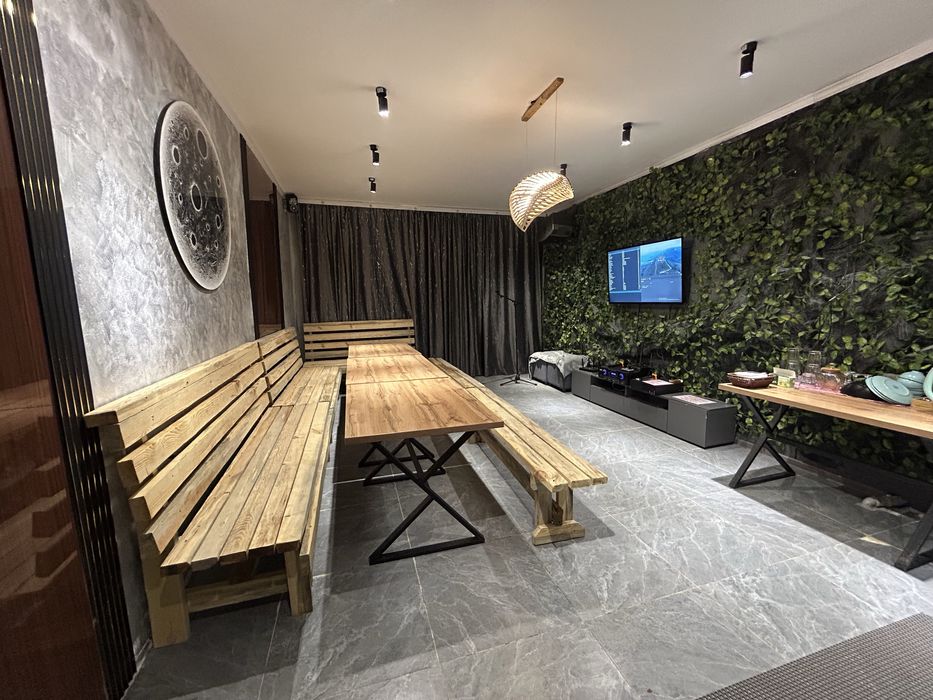 Сауна баня бассейн караоке теннис