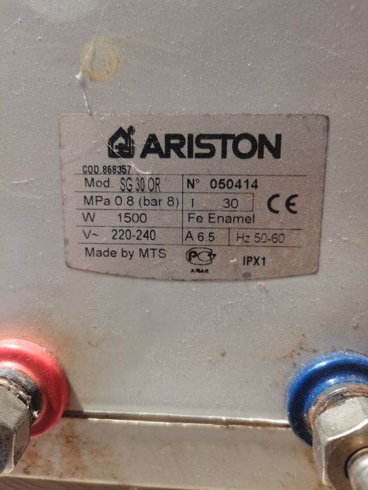 Boiler electric ariston