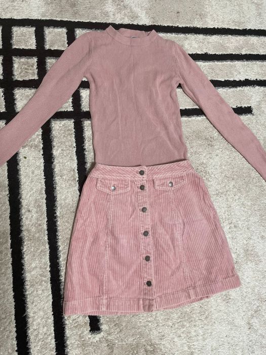 Bluza dama Pull & Bear + fusta h&m