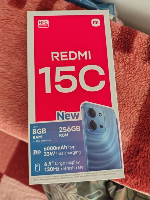 Telefon mobil Redmi 15C Negru