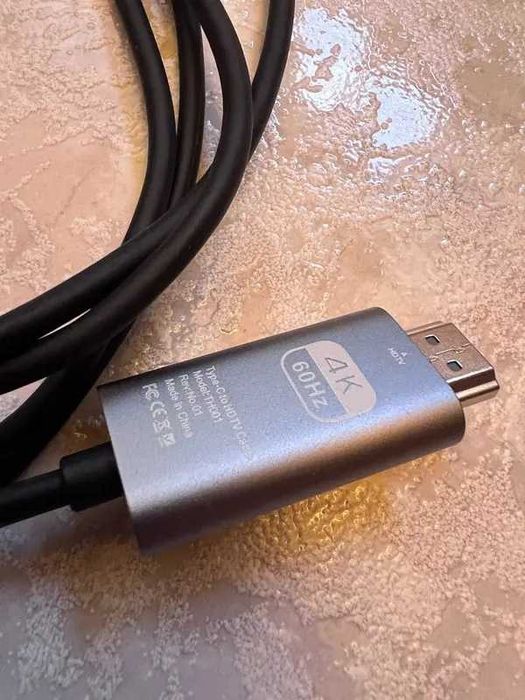 USB 3.1 Тип C к HDMI/DP 4К HDTV цифровой кабель-адаптер конвертер