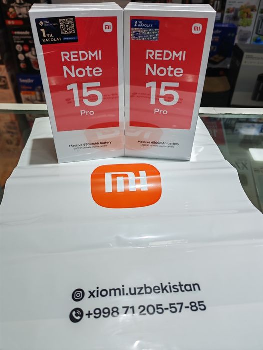 Note 15Pro Global version Dastavka Uzimei