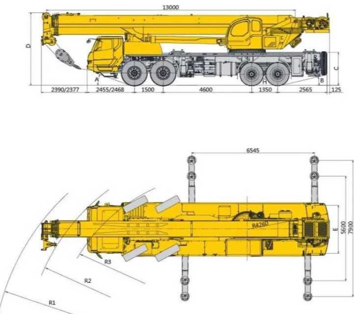 Автокран Avtokran XCMG ZOOMLION  80-100 тонналик заводдан