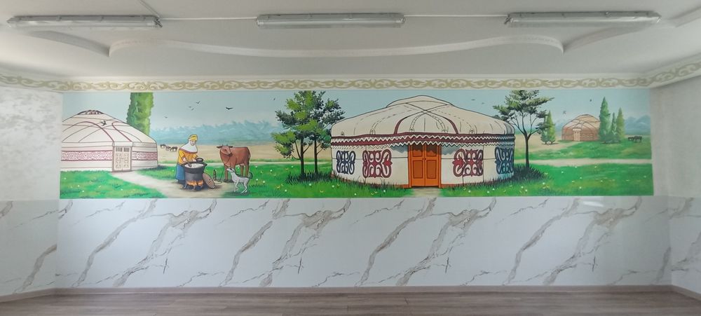 Художественное оформление стен