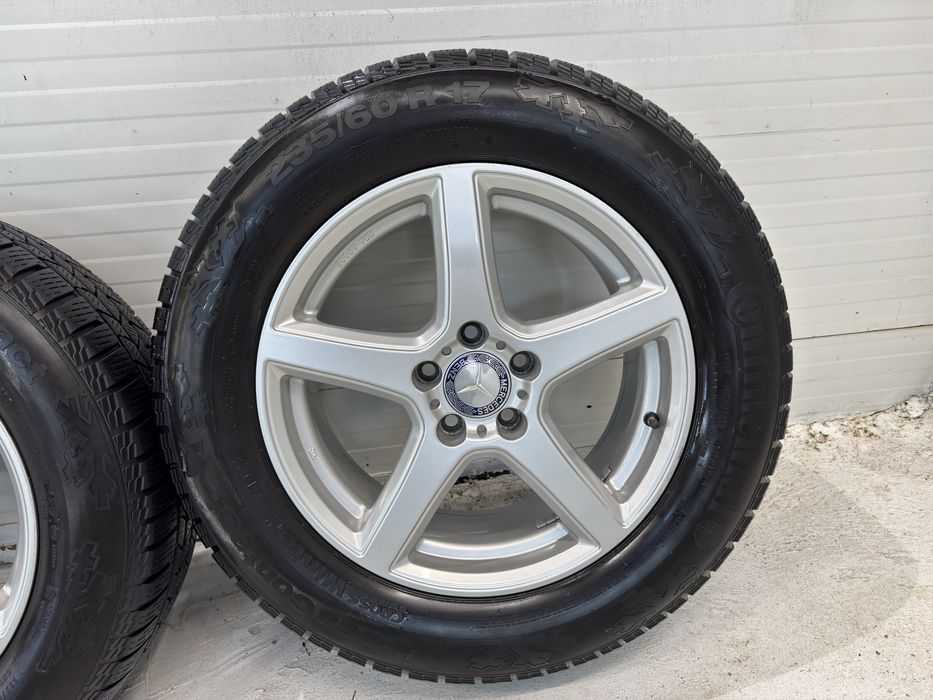 Джанти със зимни гуми Mercedes 235/60/17 ТОП СЪСТОЯНИЕ