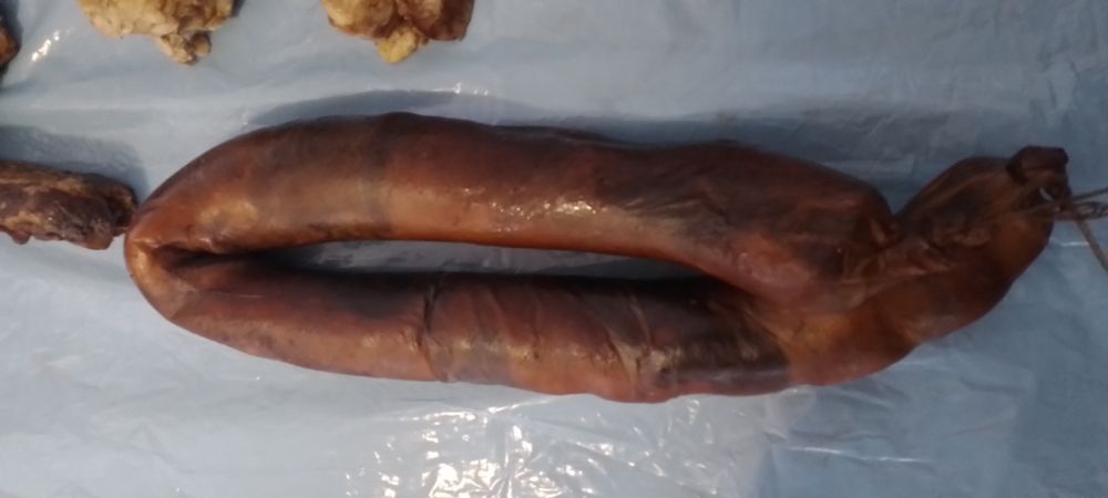 Копчёная конина.