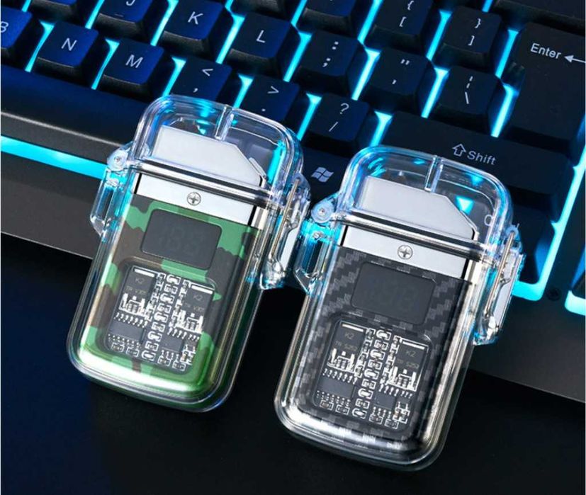 Ветроустойчива LED запалка подходяща за къмпинг и оцеляване