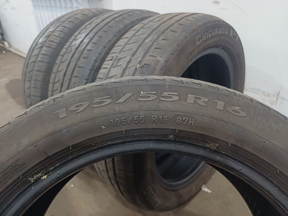 Шины 195/55 R16 Pirelli комплект.