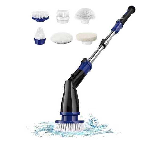 Perie Electrica Curatare TIPTOP HOME, Fara Fir, 6 Capete