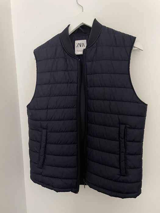 Мъжки тъмносин елек Zara