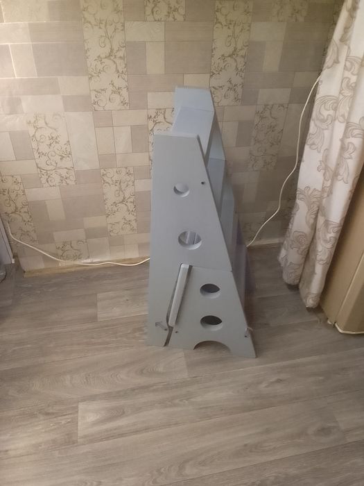 Scaun reglabil pt mai multe funcții din lemn masiv