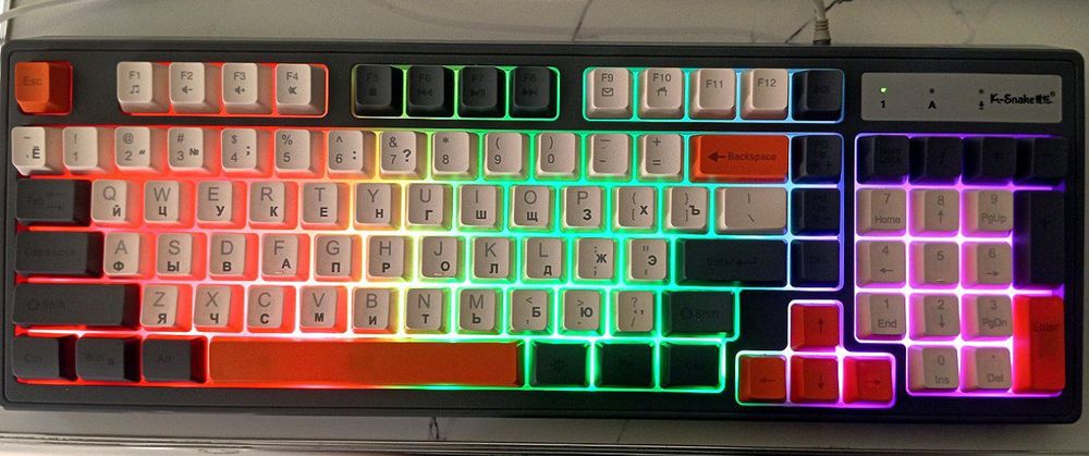 Клавиатура и мышь люкс, новая