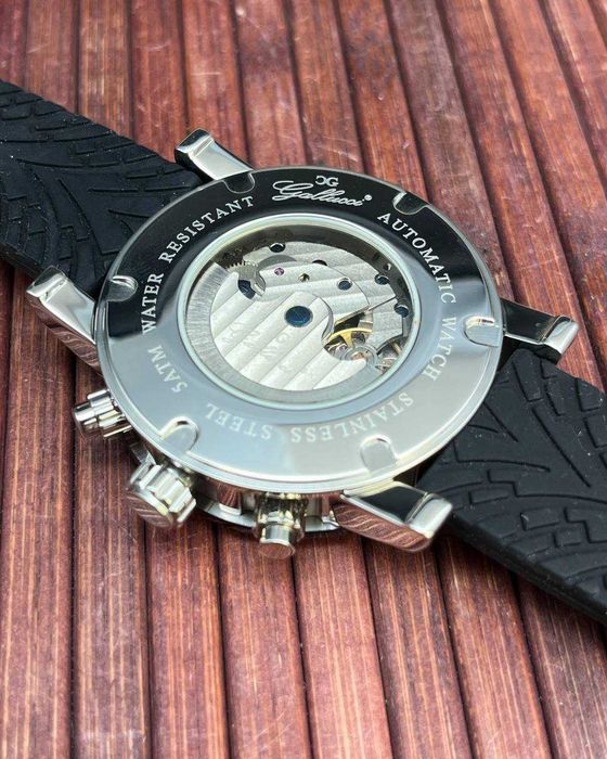 Мъжки автоматичен часовник Gallucci Italy Multi-Function Dualtime – Нов