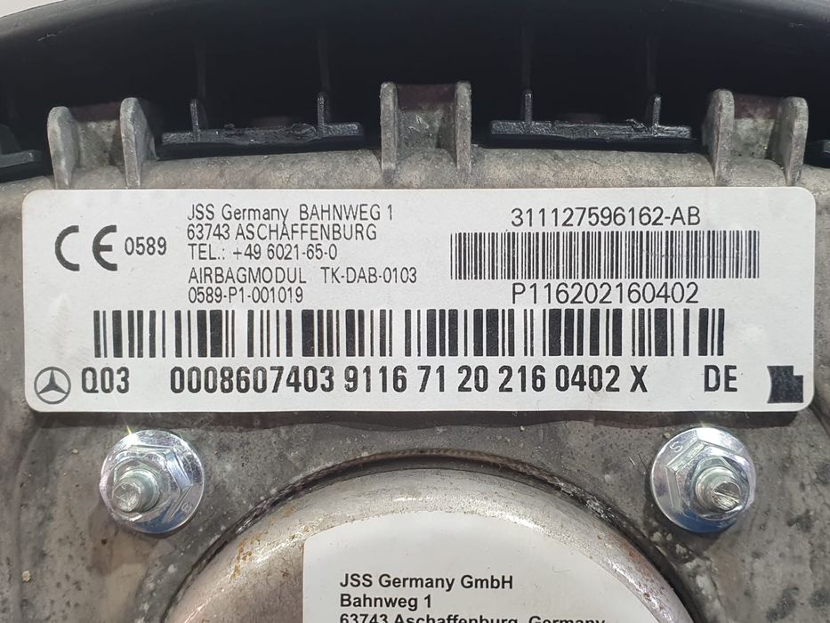 Airbag sofer Mercedes Benz A-Class W169 (2004 - 2008) (1351) m266.920