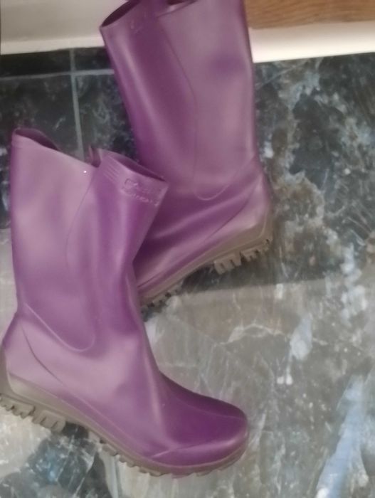 Гумени лилави ботуши 38 номер