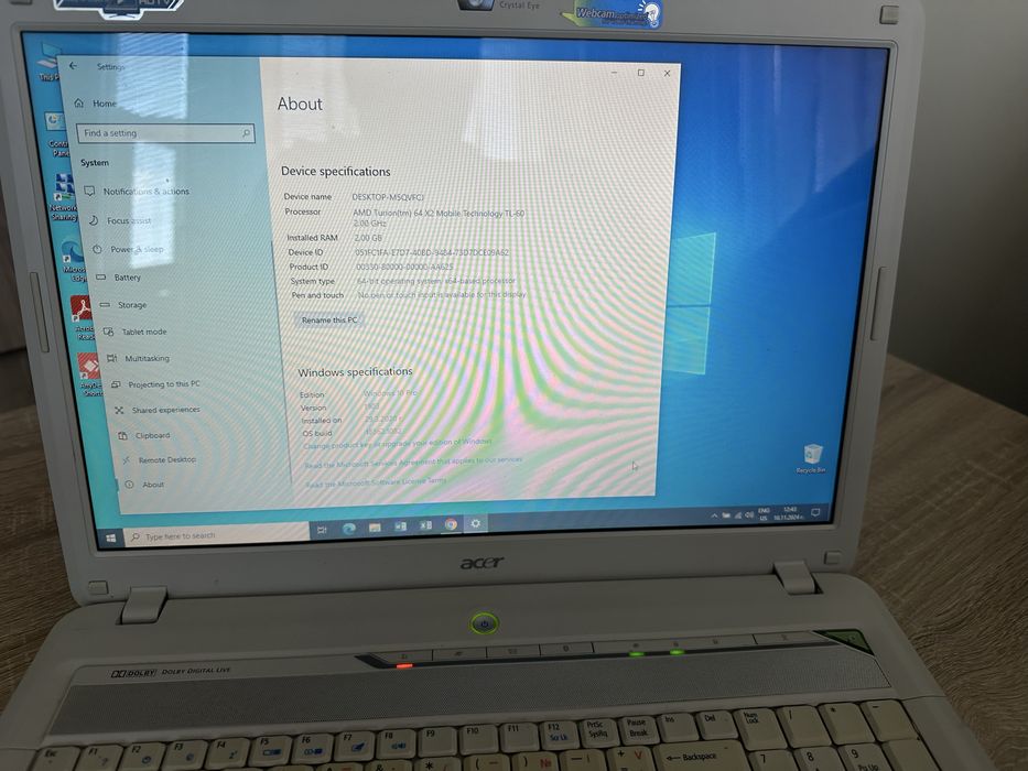 Лаптоп Acer Aspire SignalUp
