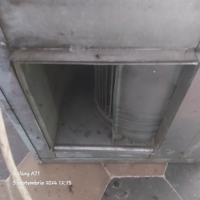 Ventilator centrifugal carcasat