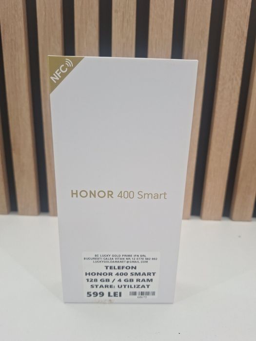 Honor 400 Smart 128Gb 4Gb Garantie/Factura #60673