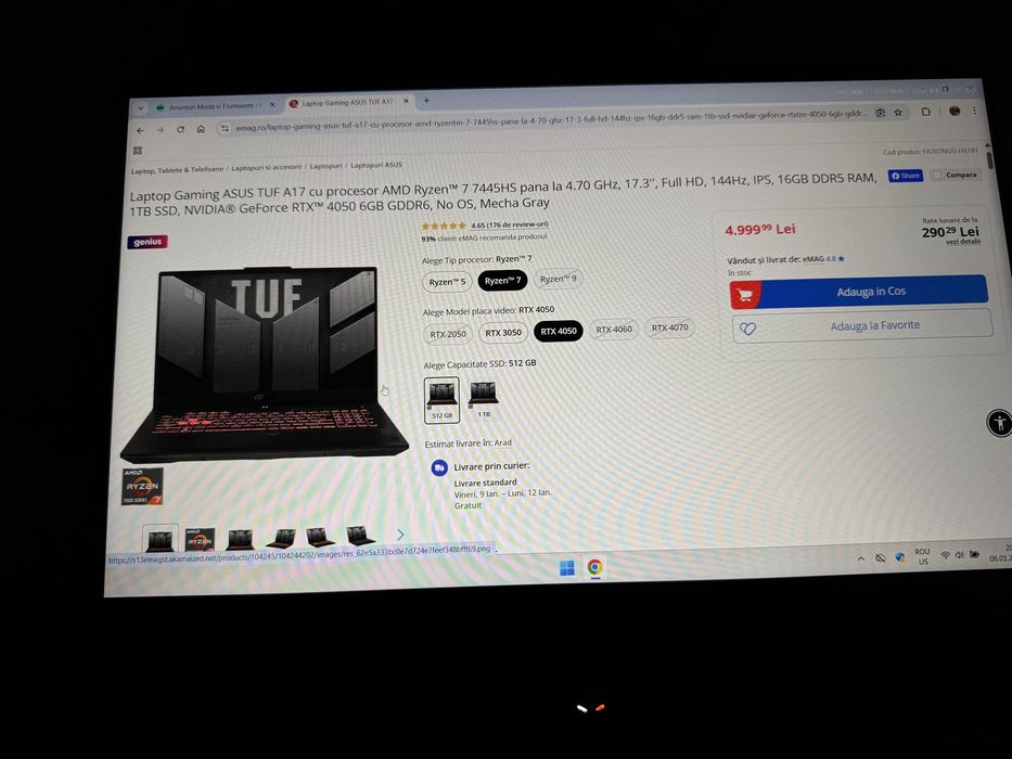 Laptop Asus Tuf A15