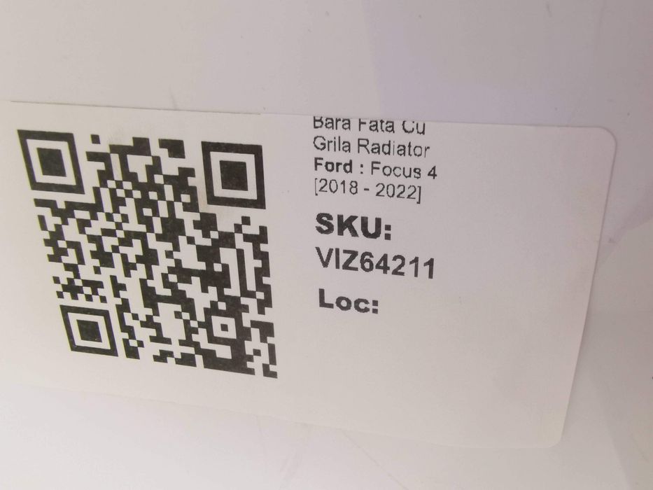 Предна броня с радиаторна решетка / Предна броня с радиаторна решетка