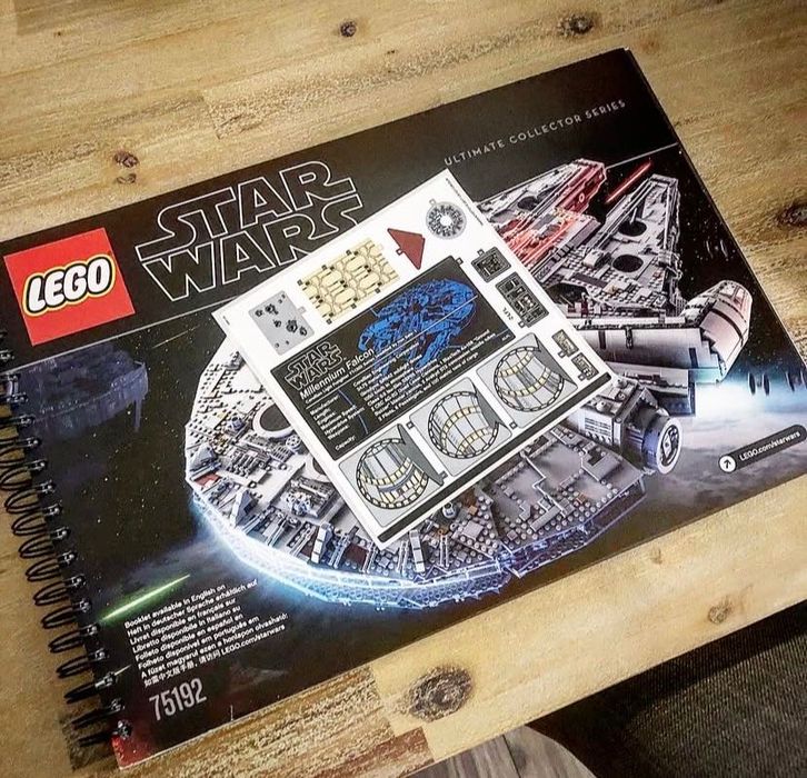 lego starwars millenium falcon 75192 new
