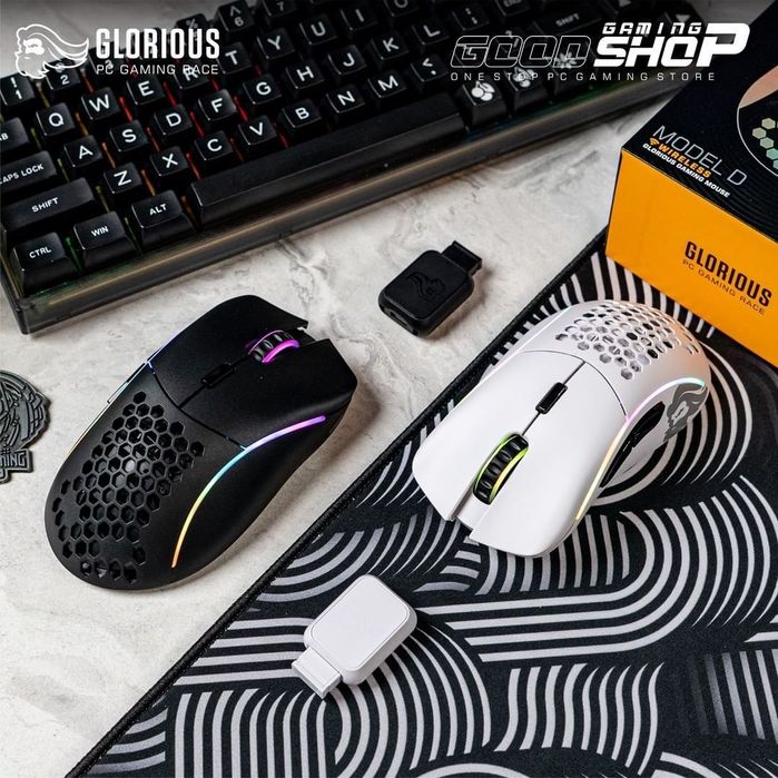 Glorious model D Wireless Беспроводная мышка/мышь  (69 грамм,DPI 19K)