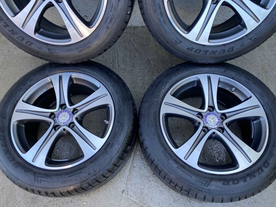 Jante originale Mercedes 17 cu anvelope de vara "W213 E Class"