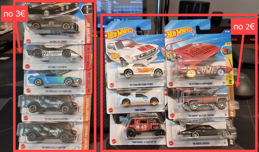 Hot Wheels колички / моделчета