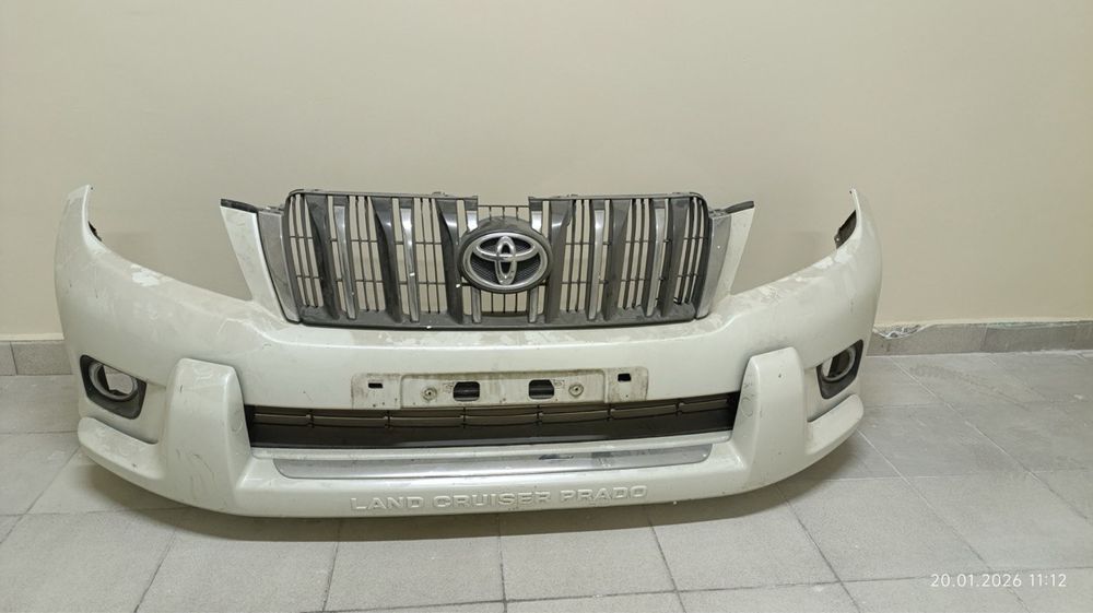 Бампер на Tayota Прадо 150