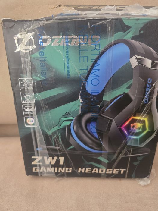 Геймърски слушалки Ozeino ZW1 (Чисто нови, фабрично състояние)