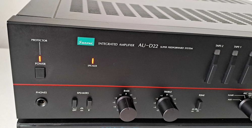 Linie Audio Sansui AU-D22 + Tuner – Super Feedforward – Stare de Muzeu