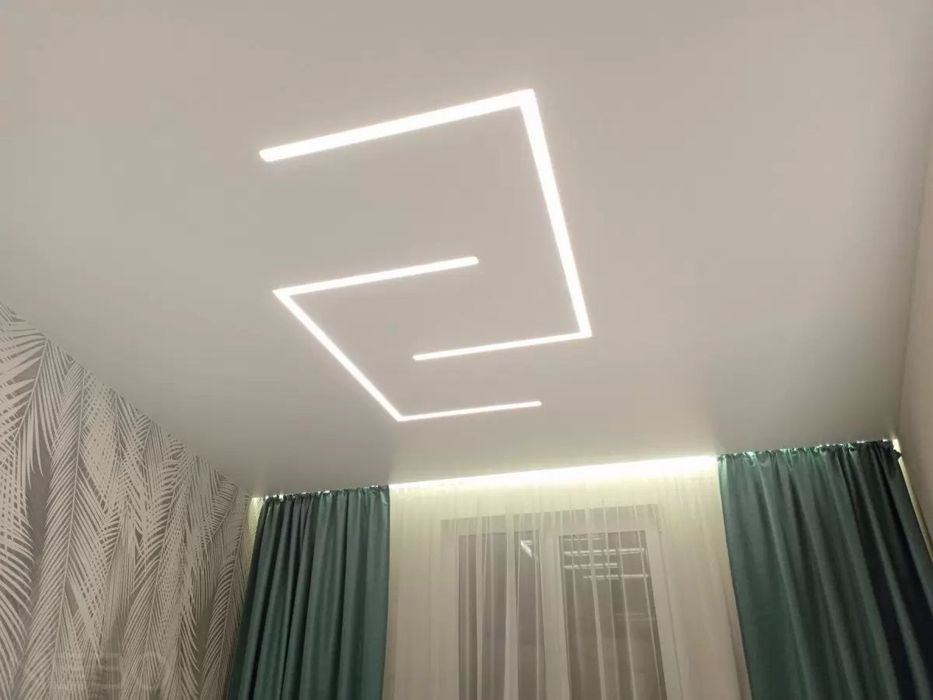 Натяжные потолки под ключ