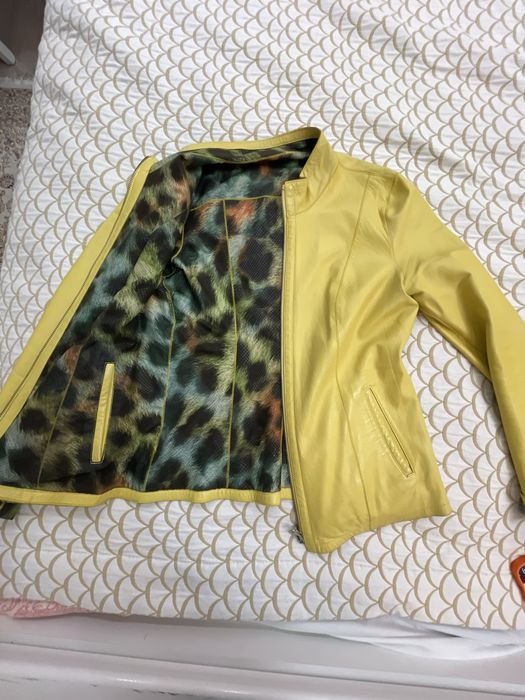 Куртка кожанная