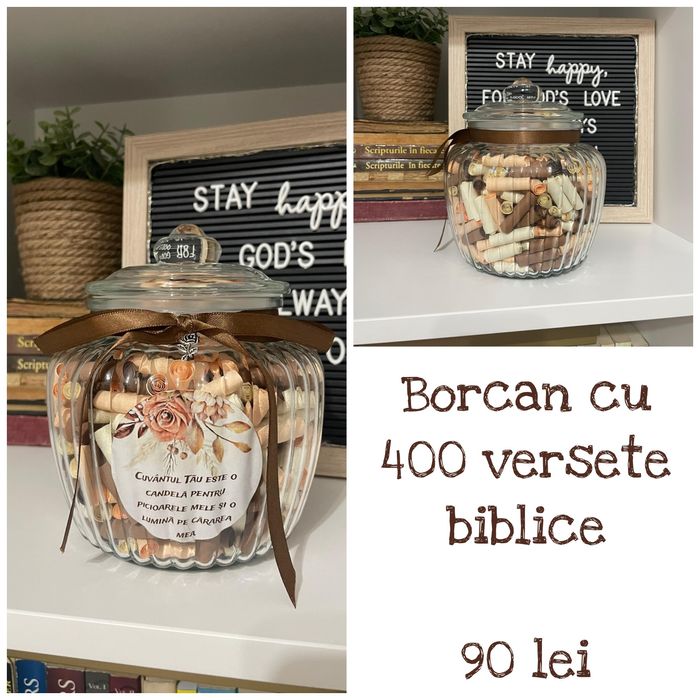 Borcane cu versete biblice