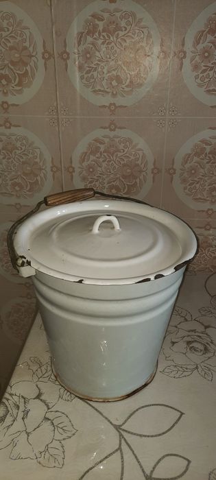 Ведро эмалированное