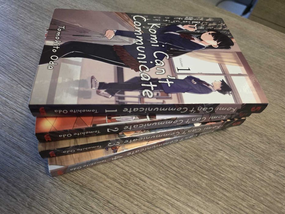 Colectie MANGA 4 carti (1-4) "Komi Can't Communicate"