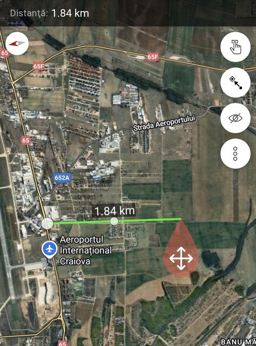 Vand teren intravilan 1200 mp situat in zona Metro