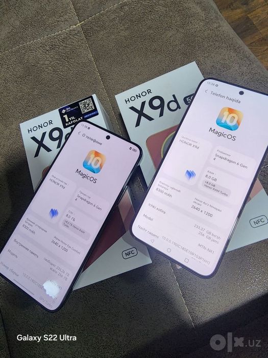 Honor x 9 D 256gb