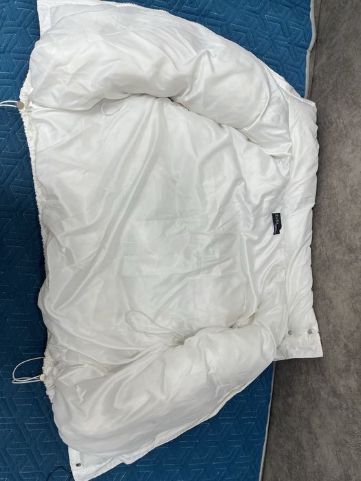 ZARA белая безрукавка