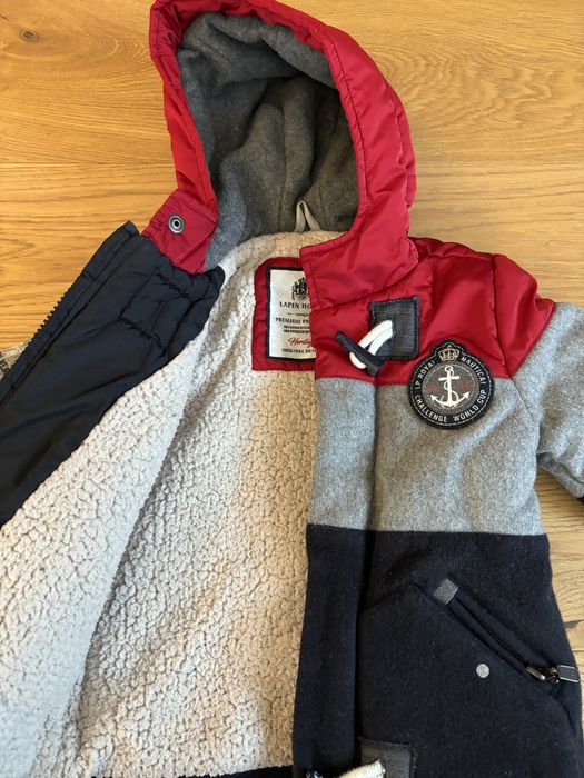 Детско зимно яке, подплатено, lapin house