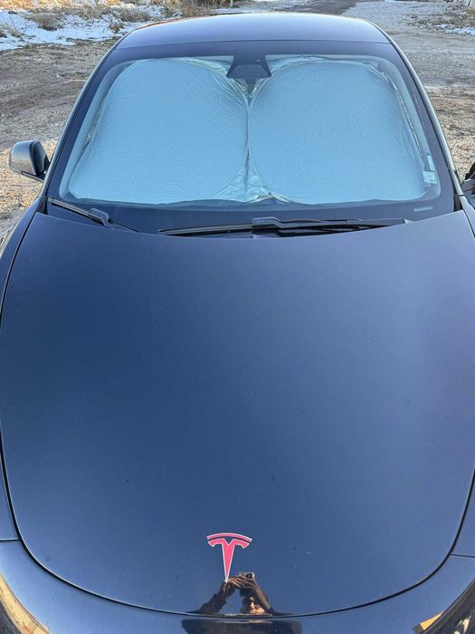 Сенник челно стъкло Tesla Model 3 Y и други