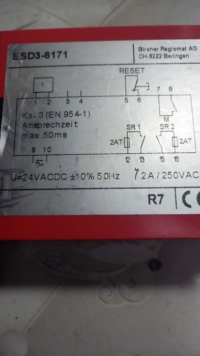 releu  de  siguranta Bircher pt  cnc  Homag