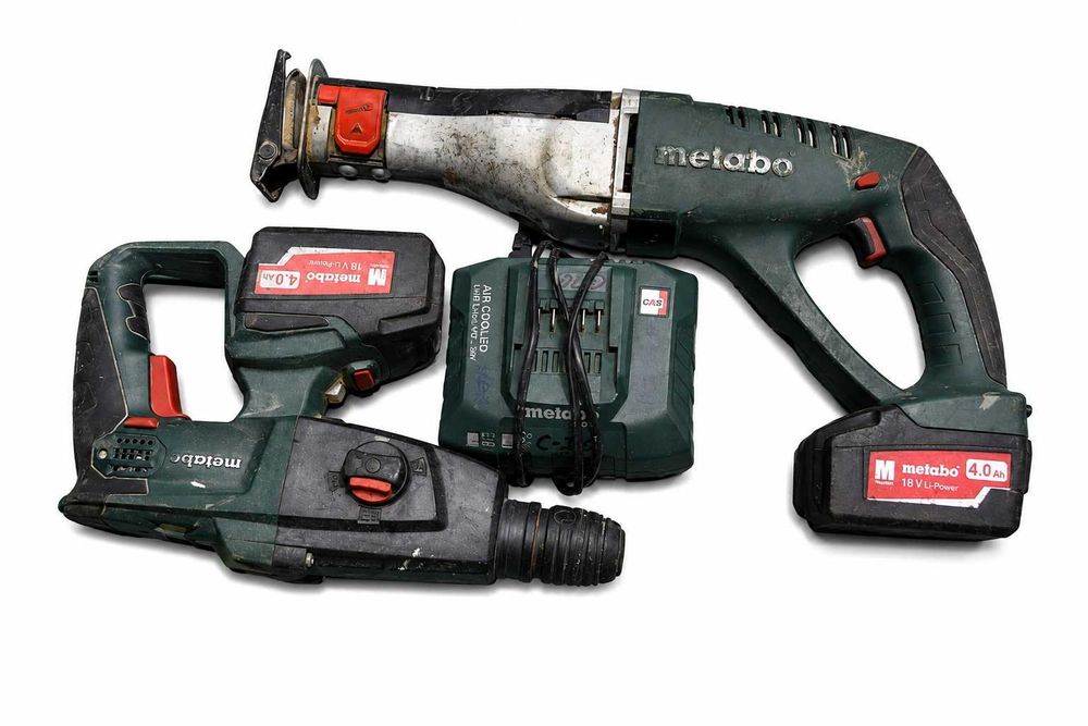 Set Metabo fierastrau sabie + rotopercutor