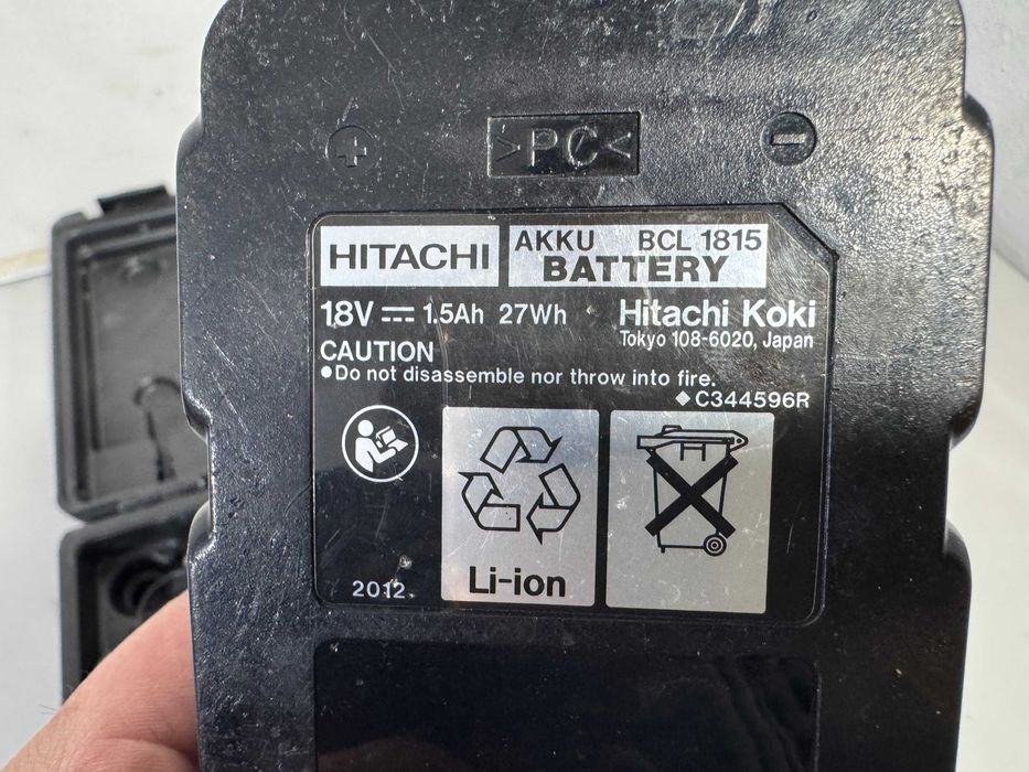Винтоверт - Hitachi 18 V li ion