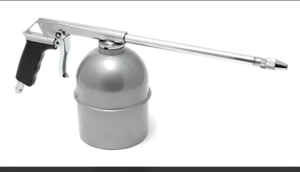 Пневматичен пистолет за измиване на двигатели с резервоар 600мл. FORCE