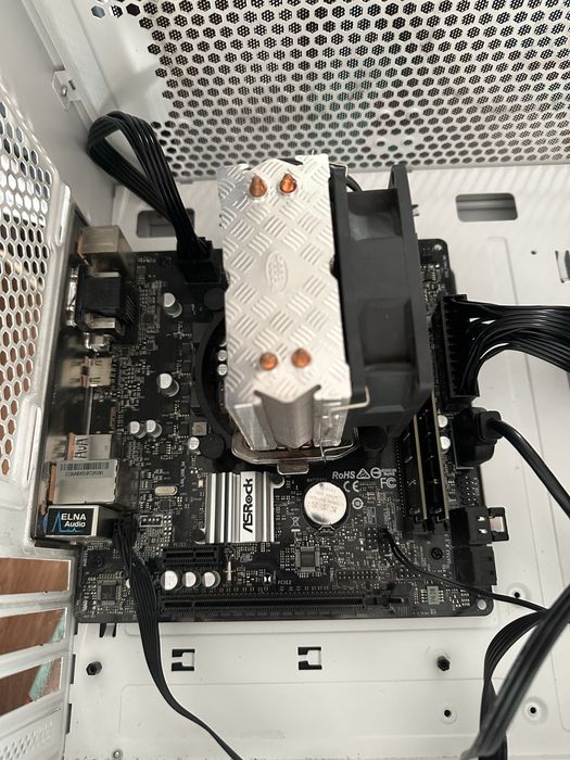 Матринская плата + процессор +кулер
