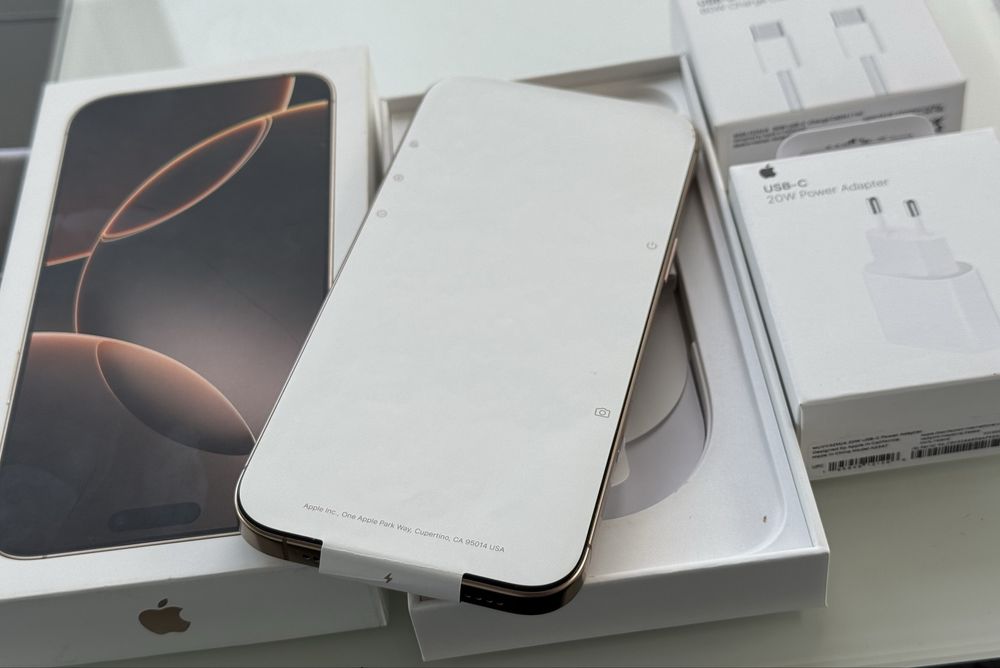 iPhone 16 PRO MAX 256GB Neverlocked Desert Titanium-Ca Nou-iOS 18