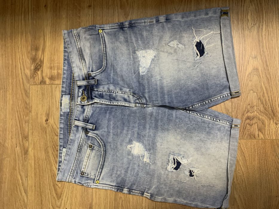 Оригинални мъжки дънкови къси панталони Jack & Jones