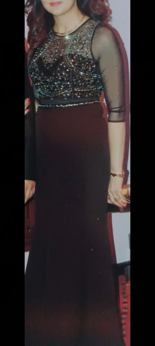 Вечернее платье рыбка.